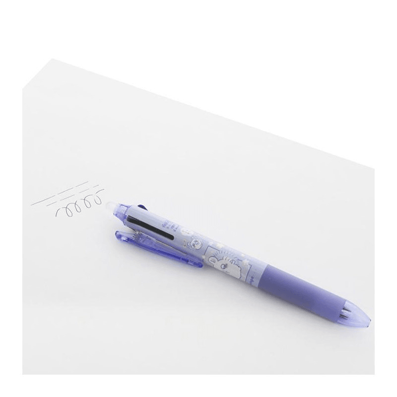 PILOT Bailey & CHIIKAWA Erasable Tri-Color Ballpoint Pen 0.38 mm