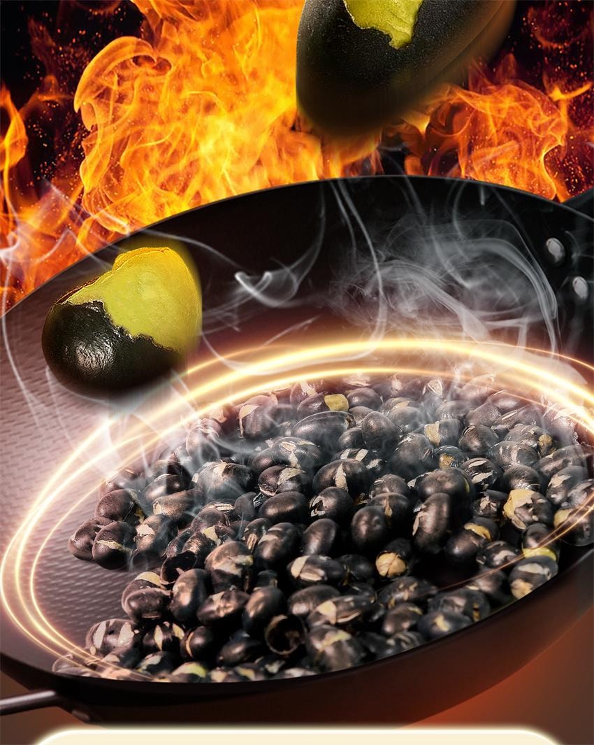 【中国直邮】 孕小饱 炒黑豆 高蛋白孕妇零食备孕原味熟即食小吃营养孕期健康食品 250g/罐