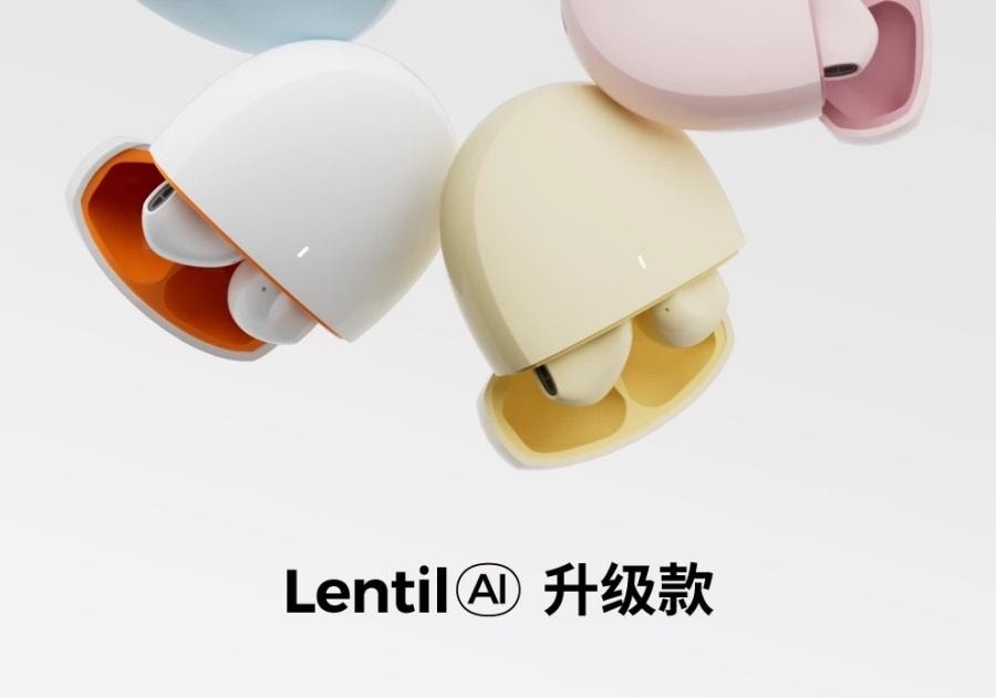 【中国直邮】 零豆 新AI翻译蓝牙耳机 会议录音 传译 无线 智能 苹果安卓 入耳降噪 - 白色 1个*