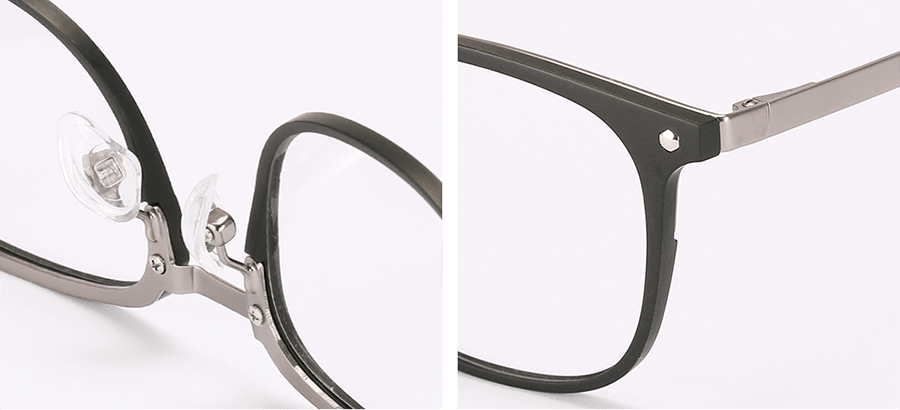 Digital Protection Glasses: Gun Metal (DL75019 C2) - Lens Included