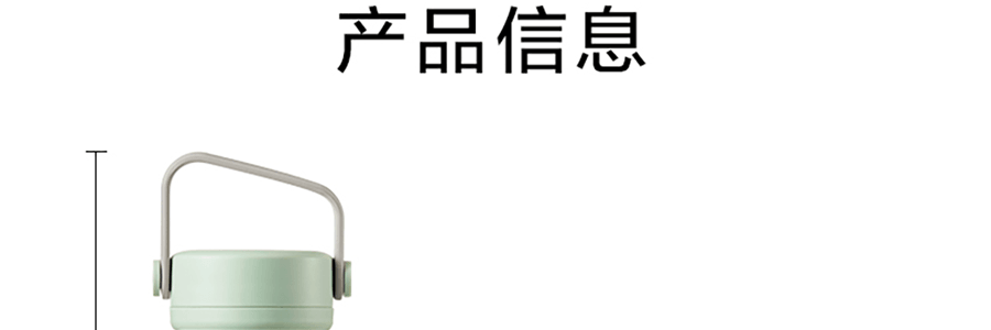 北鼎BUYDEEM 泡茶不锈钢保温瓶保温杯子 CD1011/A4 午夜蓝 350ml【新上线】