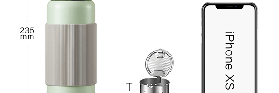 北鼎BUYDEEM 泡茶不锈钢保温瓶保温杯子 CD1011/A4 午夜蓝 350ml【新上线】