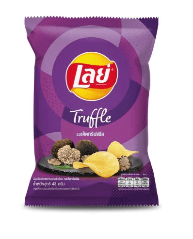 【马来西亚直邮】泰國 LAY'S 乐事  黑松露味薯片 43g