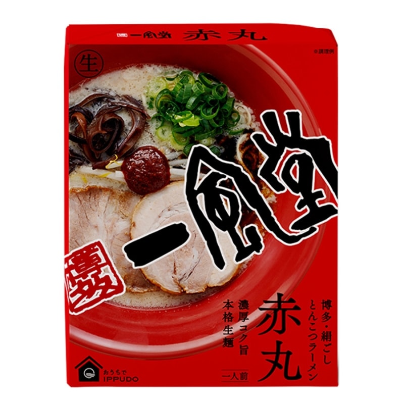 【日本直邮】日本博多一风堂IPPUDO 拉面煮面版 辣油红丸 220g