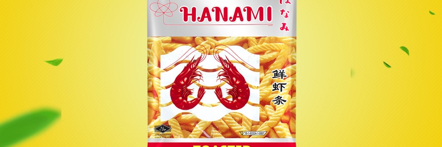 泰國HANAMI卡樂美 鮮蝦條 原味 100g