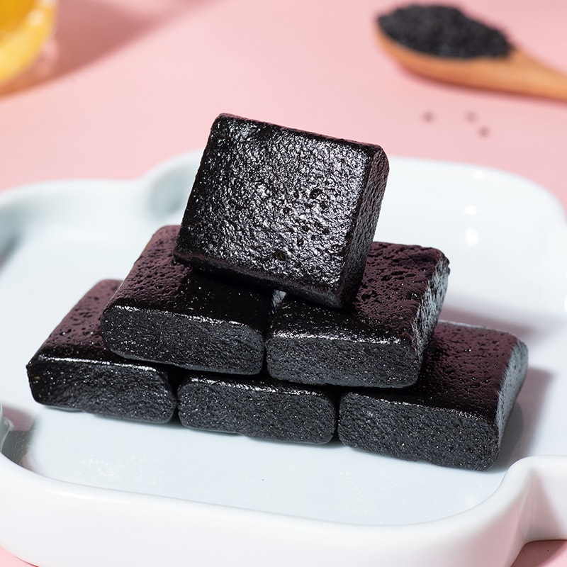 【中国直邮】朴食有方高钙小黑糕芝麻糕黑豆孕妇零食营养健康孕早期