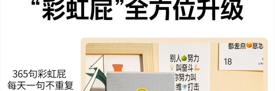 青禾纪 2026年新款夸夸日历 创意打卡台历可书写备忘录 公室摆件可撕高颜值趣味台历【2026年日历】