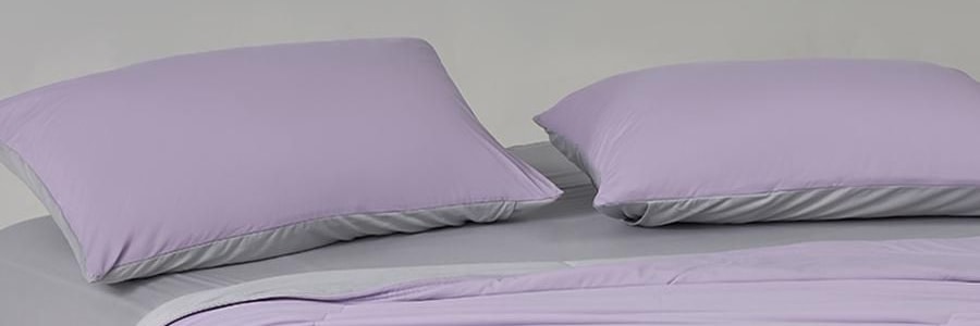 YUNYU芸裕家居 雙感深睡雲朵被夏涼被子 雙感空調被 紫色灰色 200cm×230cm