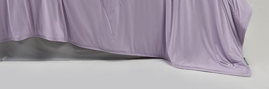 YUNYU芸裕家居 雙感深睡雲朵被夏涼被子 雙感空調被 紫色灰色 200cm×230cm