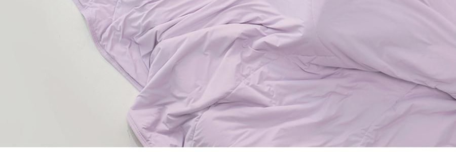 YUNYU芸裕家居 雙感深睡雲朵被夏涼被子 雙感空調被 紫色灰色 200cm×230cm