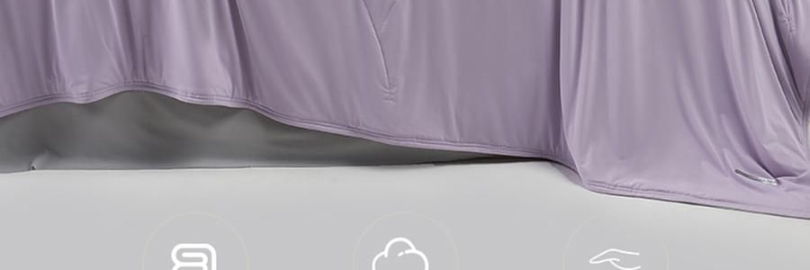 YUNYU芸裕家居 雙感深睡雲朵被夏涼被子 雙感空調被 紫色灰色 200cm×230cm