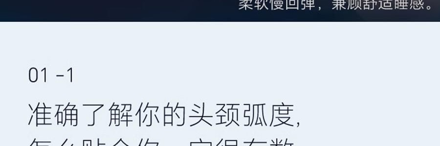 NOYOKE诺伊曼 记忆棉枕头 酒店升级款护颈减压 高枕10cm 【带双感枕套】 70*42*10cm