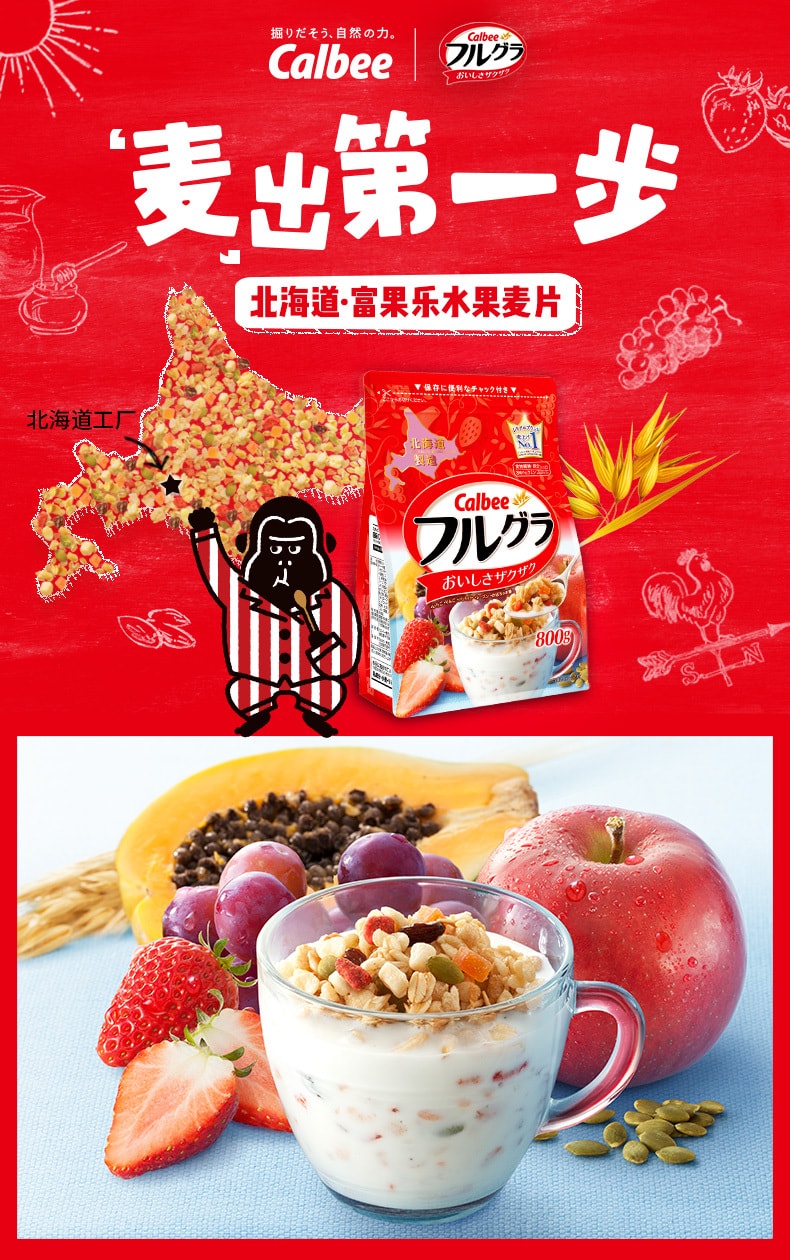 Fruit Wheat Cereal  800g