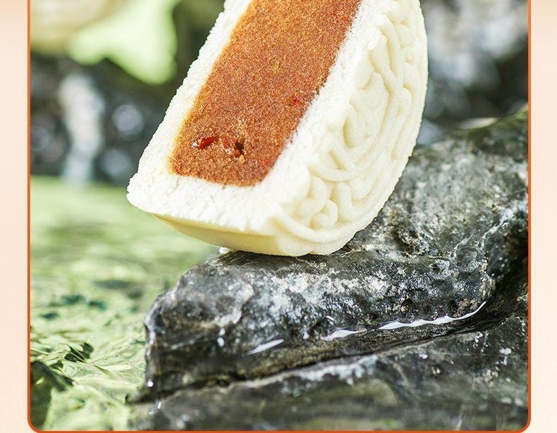 【中國直郵】 臻味坊 鮮品糯月中秋月餅禮盒 600g 新式健康月餅禮盒2025新款高級蛋黃送禮送長輩