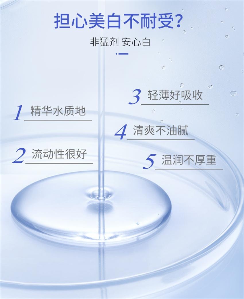【中国直邮】 吉米 钻采悦白淡斑精华液 美白淡化色斑淡斑精华去斑祛黄褐斑雀斑 1.25ml*20支/盒