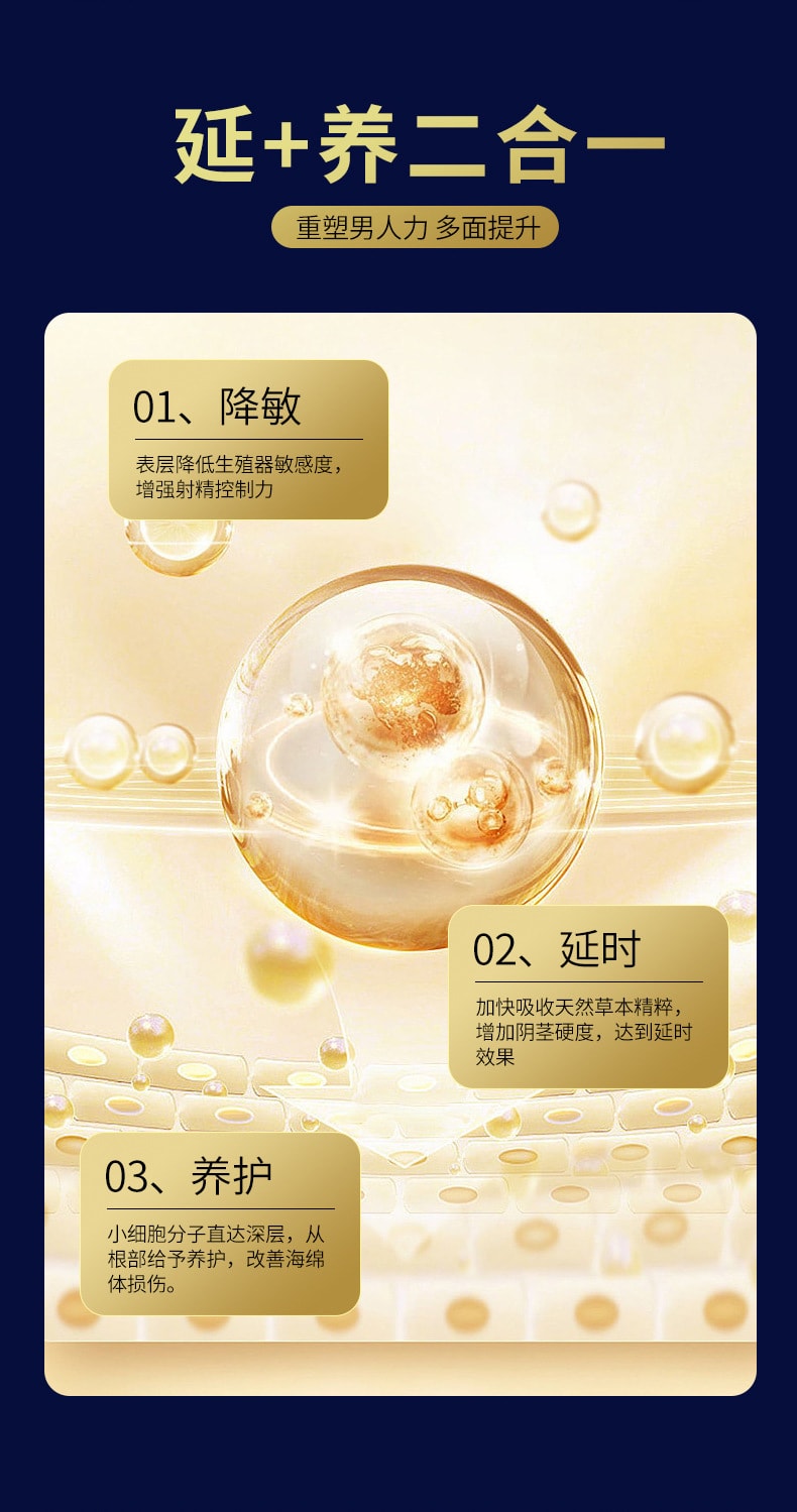 【中國直郵】交悅 4代男性外用延時噴劑6ml延遲控時持久性用品