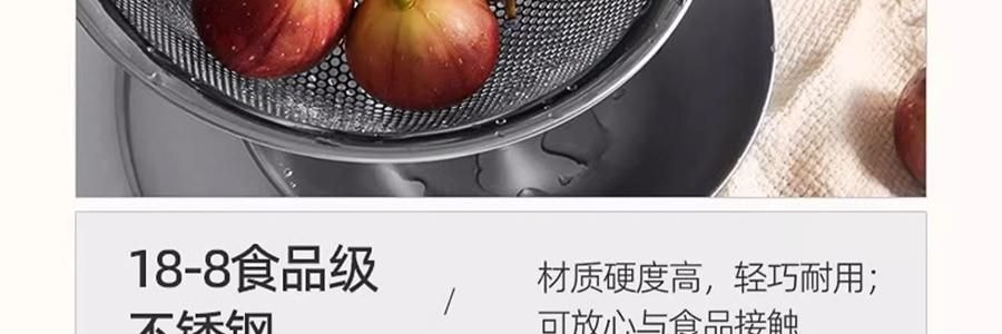 日本SORI YANAGI柳宗理 沥水篮洗菜盘过滤网漏 23cm 【高级不锈钢】