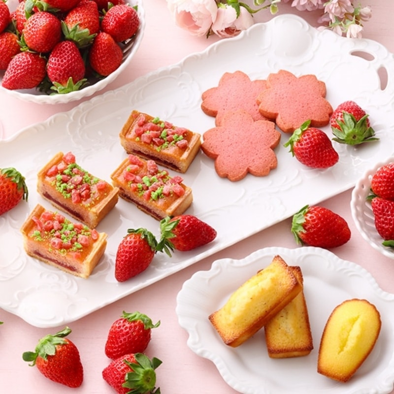 【日本直邮】日本甜点名店 HENRI CHARPENTIER 春季限定 3种口味 樱花礼盒 8枚装