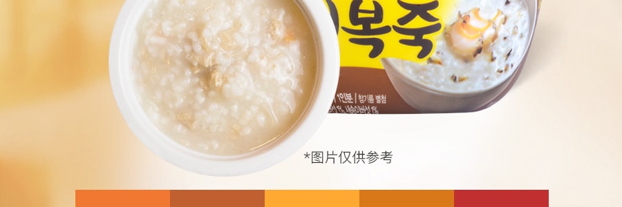 【5盒超值裝】韓國OTTOGI不倒翁 營養美味鮑魚粥 2分鐘即食 285g*5盒