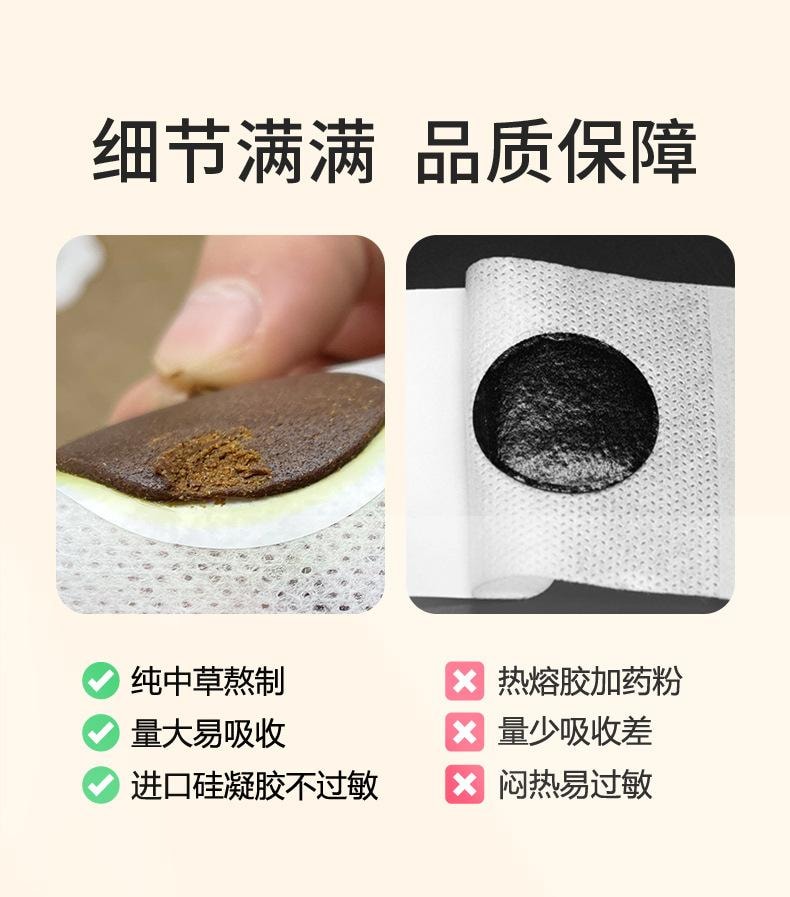 【中國直郵】 沈醫堂 柴蘇感冒保健貼紙 清熱解毒 寶寶肚臍貼 治療感冒、咽喉痛、咳嗽、消化不良等症狀 6貼/盒