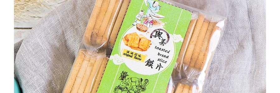 與美 饃片 滋滋原味 308g 【養胃零食早餐】