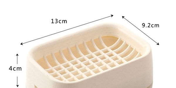 日本INOMATA 雙層網格香皂盒 *2【2份超值裝】