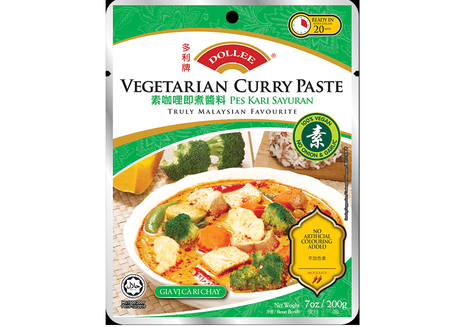 Vegetarian Curry Paste 200g