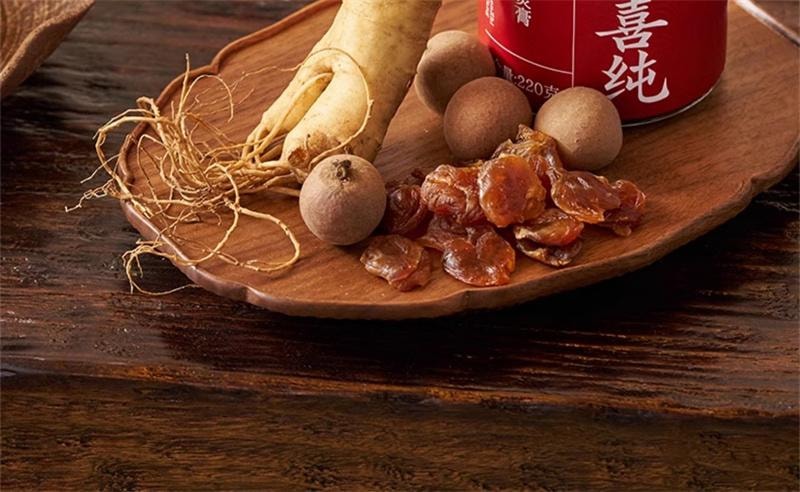 【中國直郵】 喜純 西洋參玉靈膏雙補非北京同仁堂蒸桂圓氣血玉林 220g/瓶