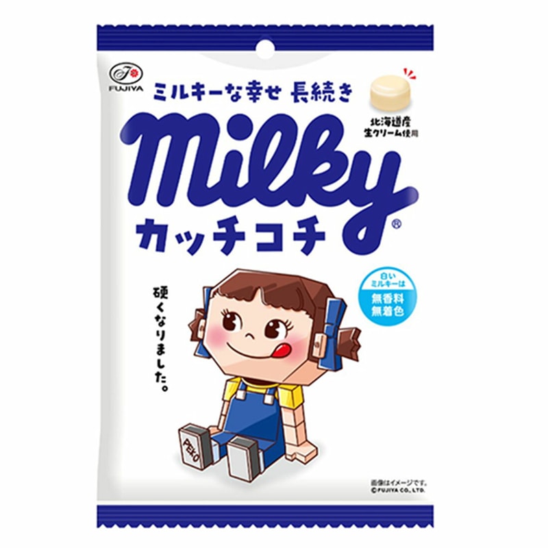 【日本直邮】日本不二家FUJIYA 北海道生牛奶糖  80g
