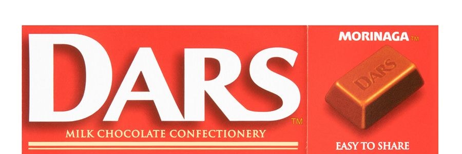 日本MORINAGAGA森永 DARS 絲滑細膩牛奶巧克力 47g