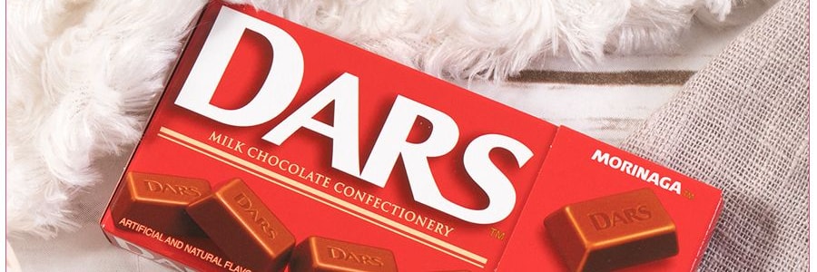 日本MORINAGAGA森永 DARS 絲滑細膩牛奶巧克力 47g