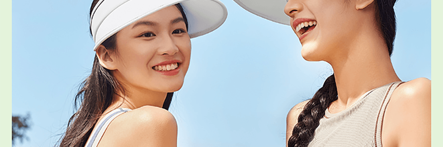 BENEUNDER蕉下 女士空顶防晒帽-渐变棕-55-58 