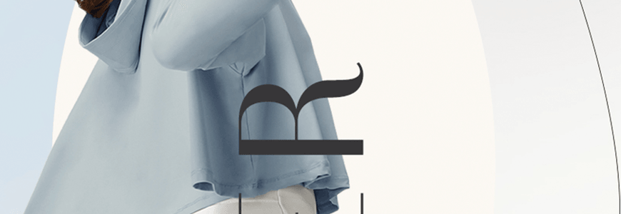 澳洲DEFENDER 小腰精涼感防曬斗篷防曬服防曬衣 米白色 【科技美膚布料【防曬季】