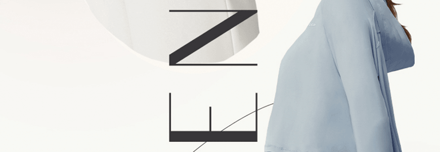 澳洲DEFENDER 小腰精涼感防曬斗篷防曬服防曬衣 米白色 【科技美膚布料【防曬季】