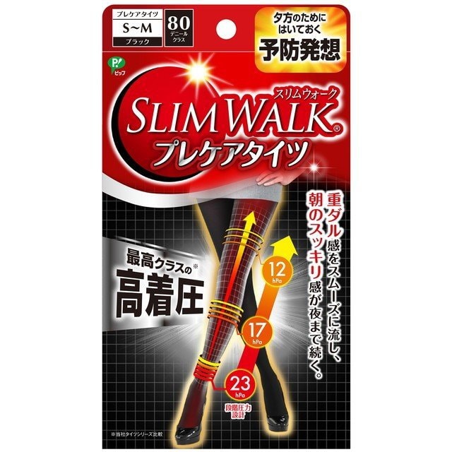 日本SLIMWALK 燃脂压力袜 #S-M Size