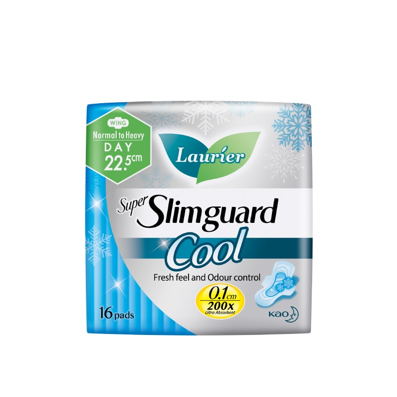 LAURIER Super Slimguard Cool Day 22.5cm 16pcs