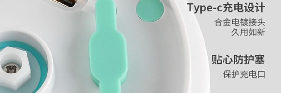 樂享PLUS 多功能洗澡刷 電動浴刷 澡神器全自動擦拭背後 白色