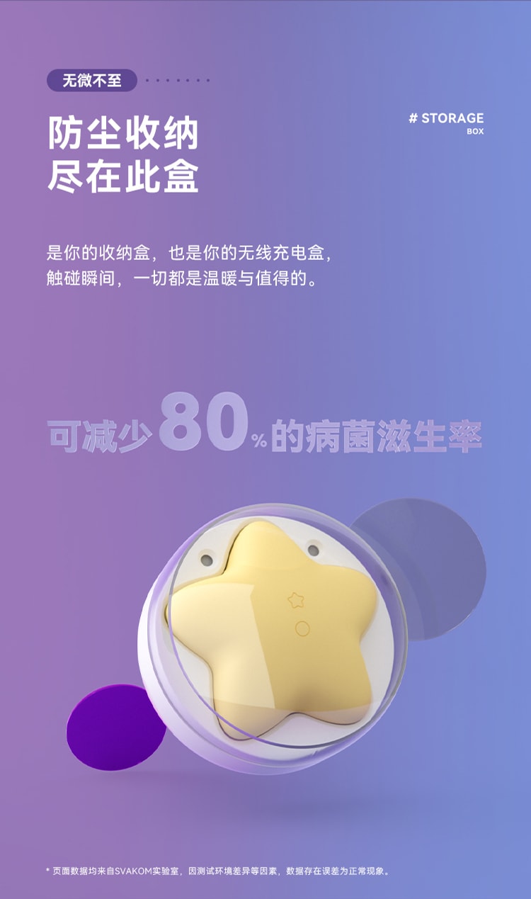 中國直郵 svakom 桃桃星跳蛋 成人情趣用品玩具 黃色款
