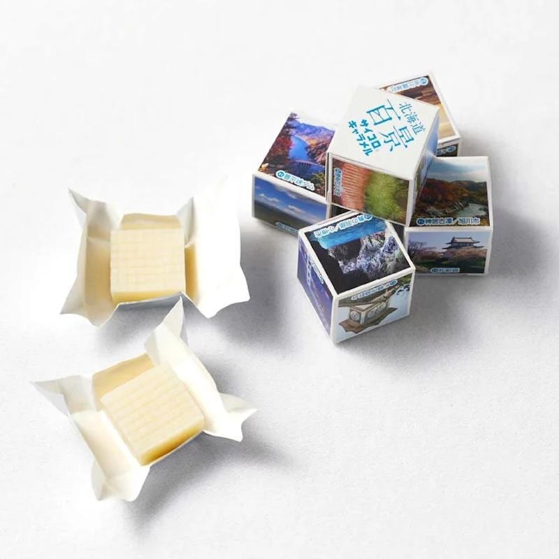【日本北海道直邮】donan道南食品北海道限定骰子牛乳糖 牛奶味 5枚入共10粒 1条