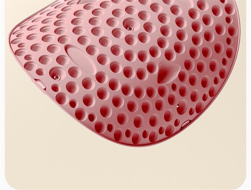 In-situ jogging shiatsu board foot massage cushion running cushion feet unclogging meridians Pink [Diameter 40cm] 1 set