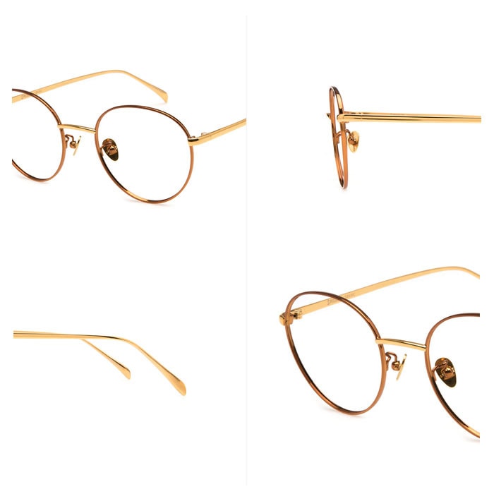 SPECULUM 眼镜 / SP01 / 褐色+金黄色