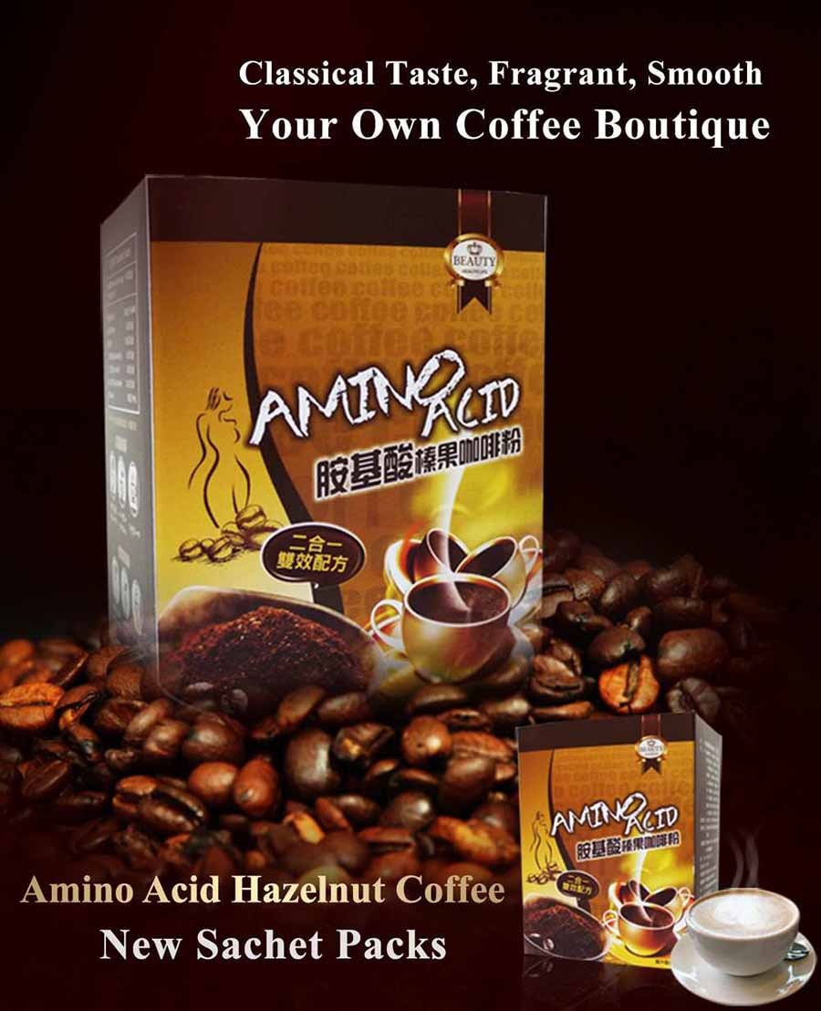 Amino Acid Hazelnut Coffee (15packs/1box)