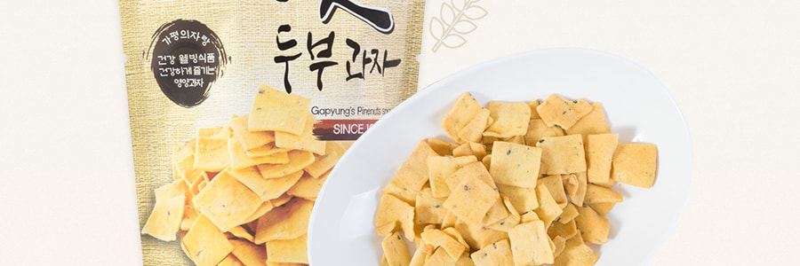 韓國JAYONE 手製豆腐餅乾 松子味 110g