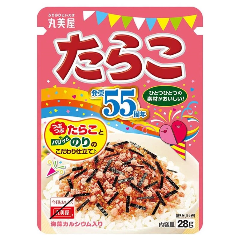 【日本直郵】日本丸美屋 網紅拌飯 方便拌飯 鱈魚子 28g