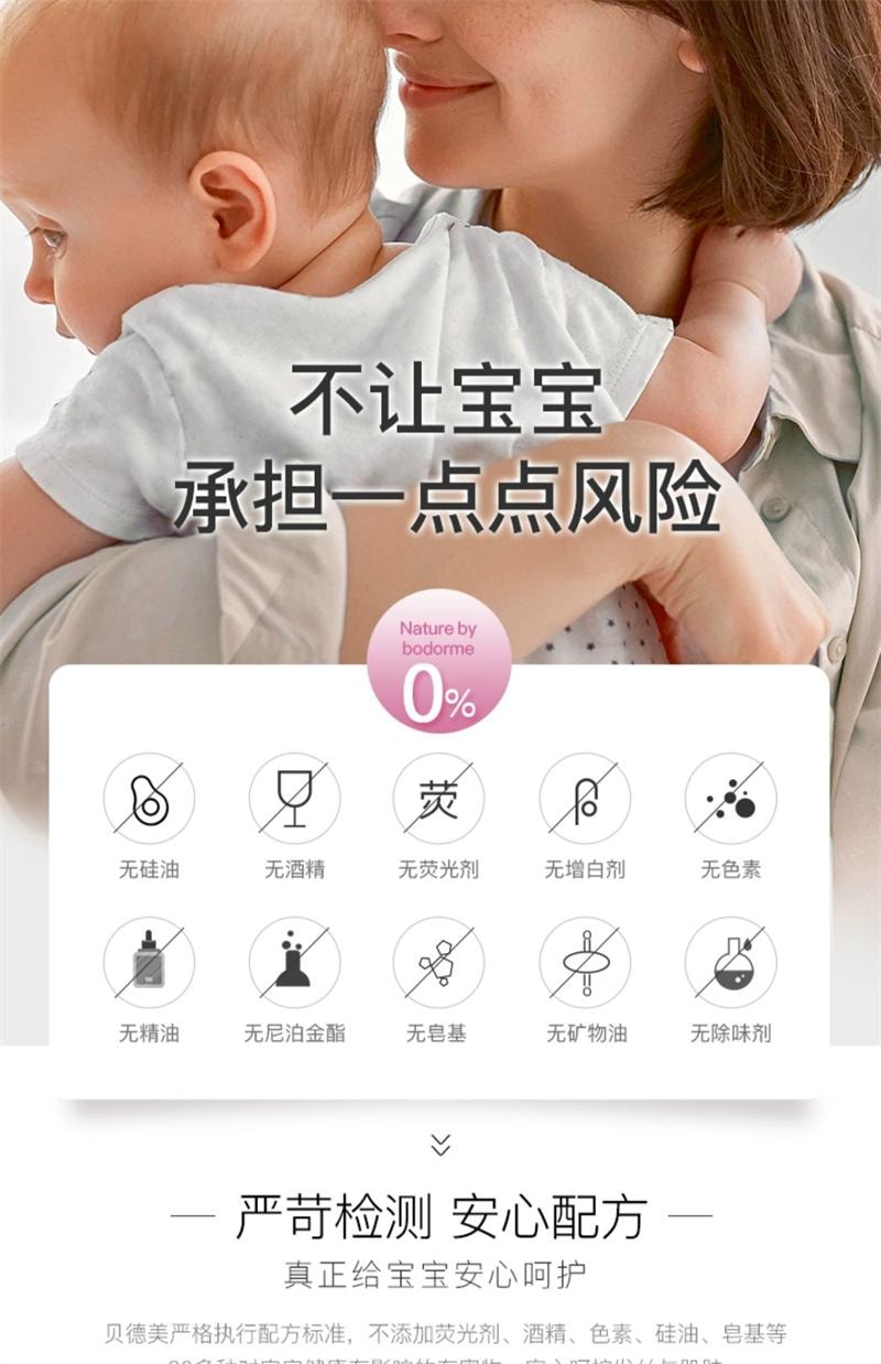 【中国直邮】 贝德美 儿童洗发沐浴二合一 宝宝洗护洗发水沐浴露洗护 335ml