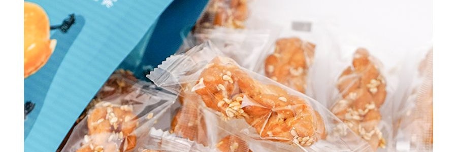 香港元初食品 元童 小麻花 黑糖口味 96g