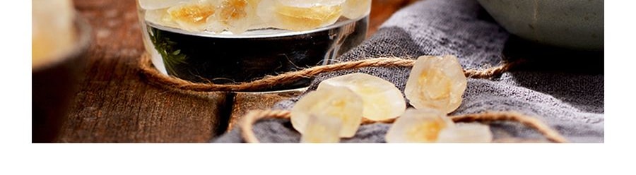 南字牌 傳統黃單晶冰糖 400g