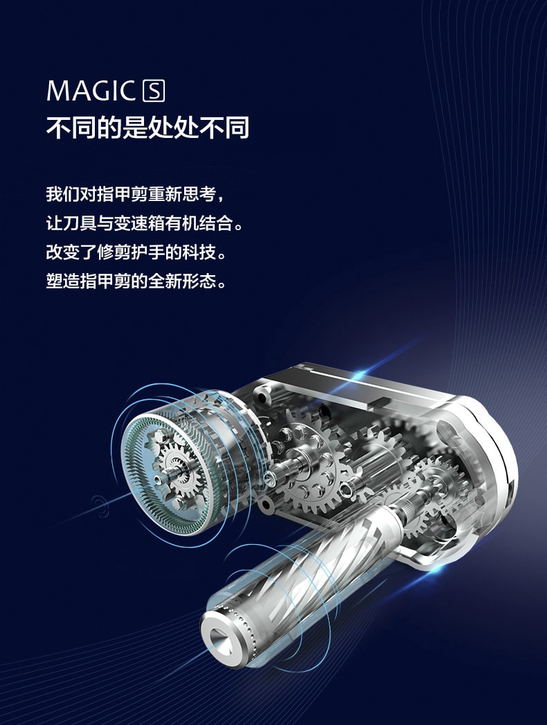【中國直郵】愛魔IMOLL 電動指甲刀修剪器修甲器 少女粉款