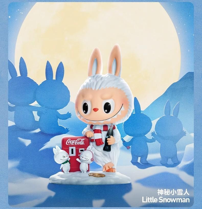 【中國直郵】 POP MART 泡泡瑪特 THE MONSTERS 可口可樂手辦盲盒 1個