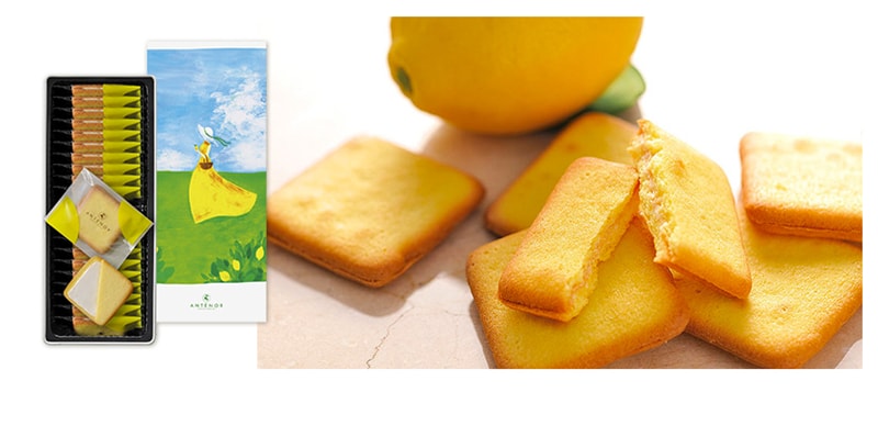 【日本直邮】日本ANTENOR 夏季限定 柠檬芝士夹心饼干 20枚